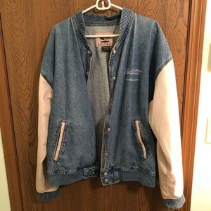 Denim Bomber Jacket